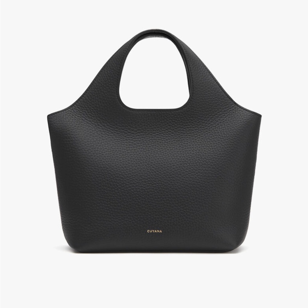 Cuyana Black Mini System Tote